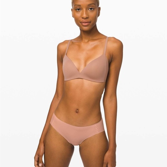 Lululemon Women’s Take Shape Bra Padded Push up in Tan Size 38B - Picture 1 of 9